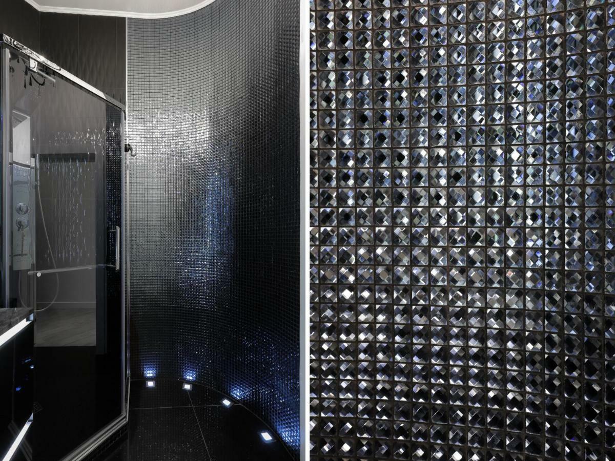 Black&White Apartment In Smart Plaza Kiev Bagian luar foto